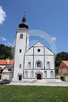 Church of Saint Nicholas in Hrvatska Kostajnica, Croatia photo