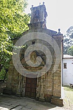 parish church of Santa Eulalia de Lians in Oleiros