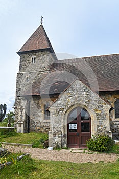Parish Church of St Laurence in the Sussex Village of Gustling