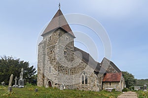 Parish Church of St Laurence in the Sussex Village of Gustling