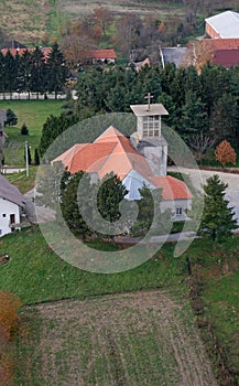 Parish church of the St Mary Magdalene in Kapela, Croatia photo