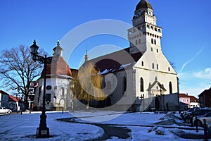 Farský kostol sv. Michala Archanjela v Skalici,gotický kostol zo 14. storočia