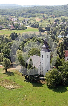 Parish Church of St. Peter in Sveti Petar Mreznicki, Croatia