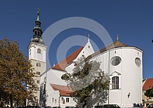 Parish Church of St. Veit in the town of Krems on the Danube, Austria