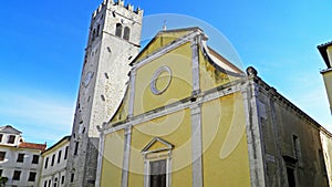 Parish Church of Sv. Stjepan and Motovun bell tower - Istria, Croatia / Zupna crkva Sv. Stjepana i motovunski zvonik - Istra