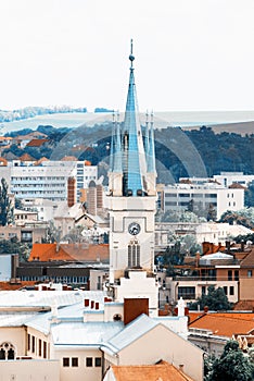 Parish church of the visitation in Nitra, industrial style