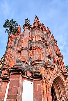 Parish of Saint Michael the Archangel in San Miguel de Allende, Mexico photo