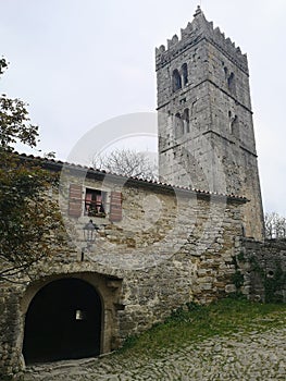 Parish Virgin Mary Church Bell Tower / Hum, Istria, Croatia