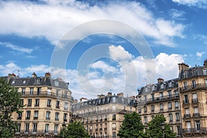 Parisian apartment complex