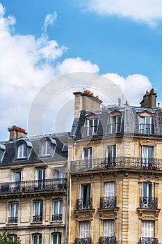 Parisian apartment complex