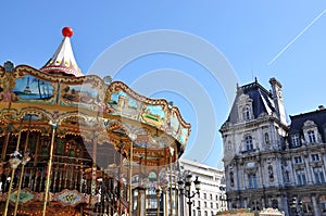 Parisian carousel photo