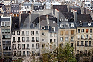 Parisian roofs