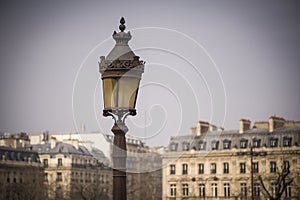 Parisian street light, Paris