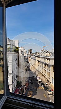 Parisian view from window