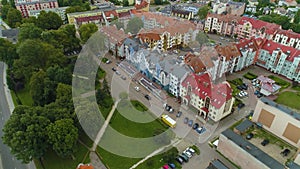 Park Aleja Niepodleglosci Pila Bulwary Brda Aerial View Poland