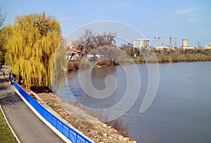 Park of Arad, Mures Valley, Romania