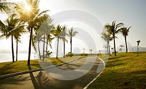 Park Aterro do Flamengo in Rio de Janeiro, Brazil