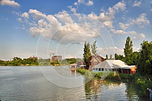 Park attractions and entertainment Sunny Island in Krasnodar