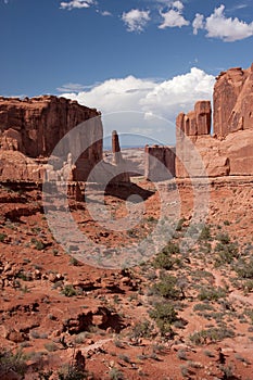 Park Avenue at Arches National Park