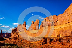 Park Avenue in Arches National Park