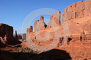 Park Avenue in Arches National Park