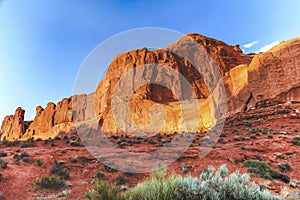 Park Avenue Section Arches National Park Moab Utah