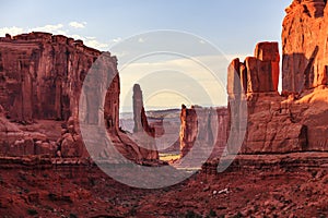 Park Avenue Section Arches National Park Moab Utah