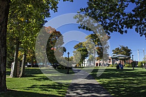 Park in Bar Harbor, USA, 2015