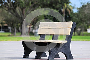 Park Bench photo