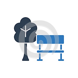 Park Bench Icon