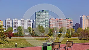 Park Buildings Pyongyang