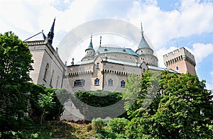 Park and Castle Bojnice, Slovakia, Europe