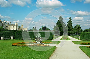 Park at Castle Lednice photo