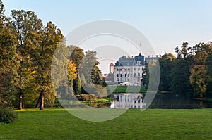 Park and castle in Pszczyna