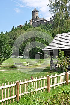 Park and castle Stara Lubovna, Slovakia, Europe