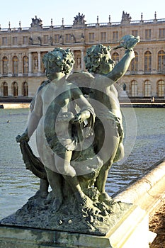 Park of castle of Versailles