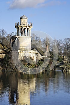 The park of the castle of Versailles