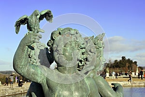 Park of castle of Versailles