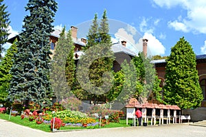 Park of Cathedral of Curtea de Arges - early 16th century