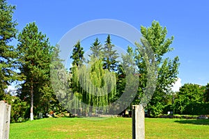 Park of Cathedral of Curtea de Arges - early 16th century