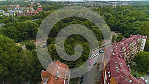 Park Of Culture Slupsk Park Kultury Wypoczynku Aerial View Poland