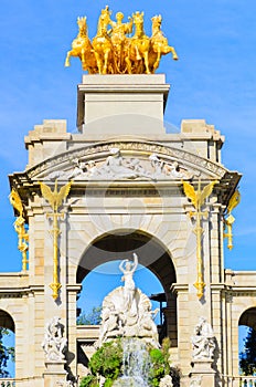 Park De la Ciutadella in Barcelona