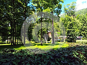 Park Dolny in Szczawnica