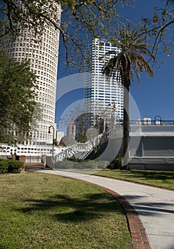 Park in Downtown Tampa Florida