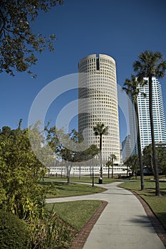 Park in Downtown Tampa Florida
