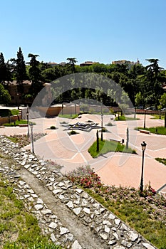 Park of Emir Mohamed I in Madrid