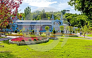 Park `Flower-garden` - one of the most beautiful and favorite places of the resort of Pyatigorsk photo