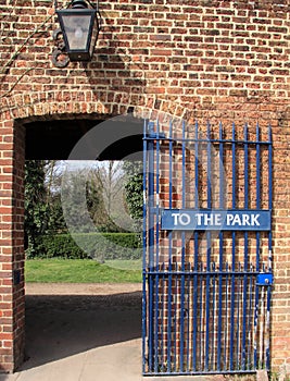 Park gate