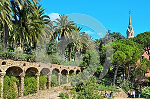 Park Guell, Barcelona, Spain