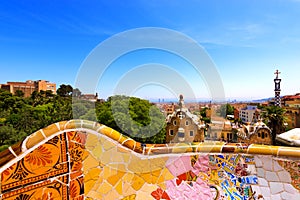 Park Guell - Barcelona Spain